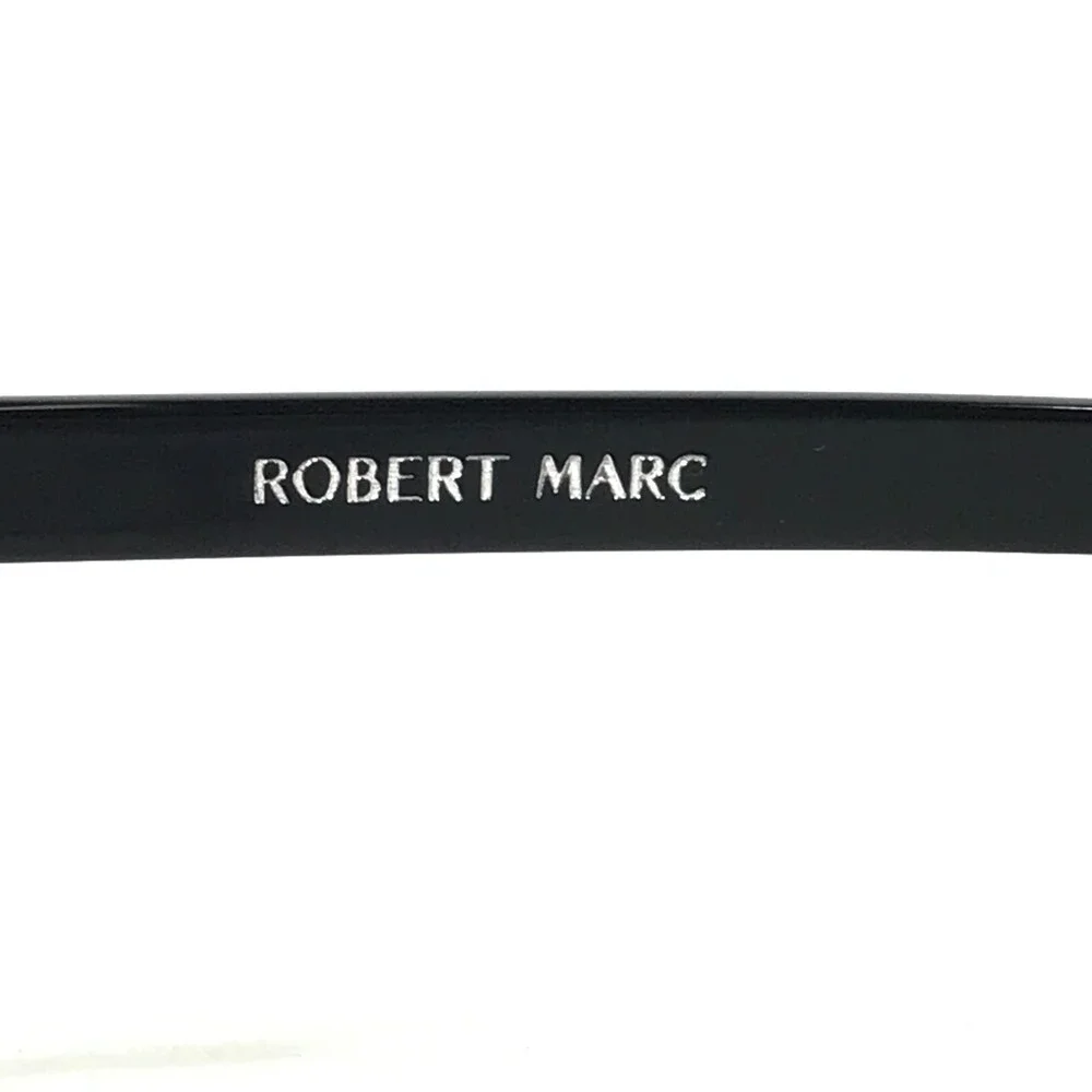 Robert Marc Eyeglasses Frames TIGER-GCS Black Grey Square Full Rim 48-20-135